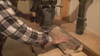 Radial arm saw planing  attachment