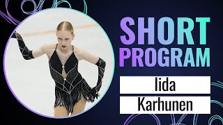 Iida KARHUNEN (FIN) | Women Short Program | Taipei City 2024 | #FigureSkating