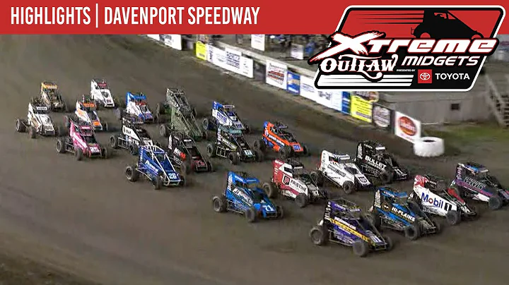 Xtreme Outlaw Midget Series Davenport Speedway Aug...