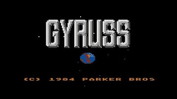 Gyruss Atari 8bit