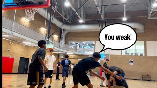 Hooper Got Mad And Tried To INJURE Players… (5v5 basketball)