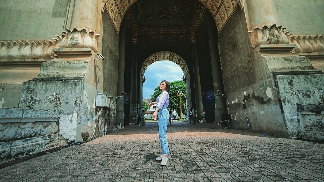 EP.3 เวียงจันทน์ 1คืน  เดินตลาดริมโขง  ประตูชัย #เวียงจันทร์  นั่งรถบัสข้ามโขง  #ลาว