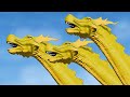 King Ghidorah vs Godzilla Monster - Dinosaur Fight | Jurassic World Evolution 2