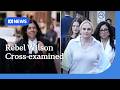 Rebel Wilson cross-examined in defamation case | ABC NEWS