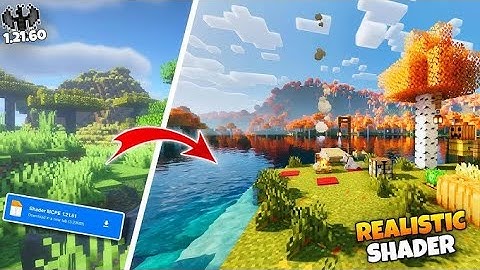 Best Ultra Realistic Shaders For Minecraft PE 1.21+| No Lag (Android, iOS, Win 10)