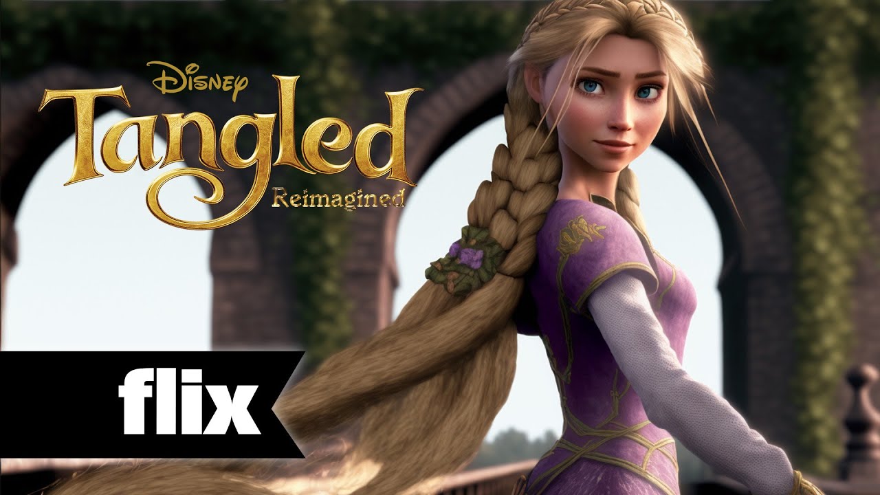 Disney Tangled Live Action And Reimagined With Ai 2023 Youtube