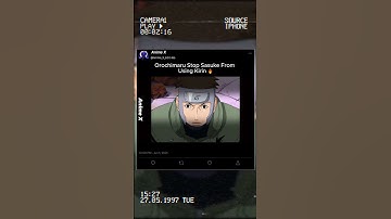 Orochimaru Stop Sasuke From Using Kirin 🔥 #sasuke #naruto #animeedits