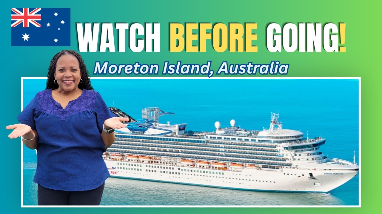 MORETON ISLAND PORT DAY!🏖️ What to Actually Do on a Carnival Adventure Cruise
