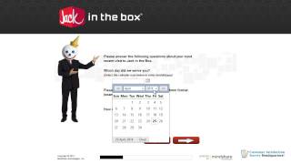 Jack in the Box Guest Satisfaction Survey on Jacklistens.com