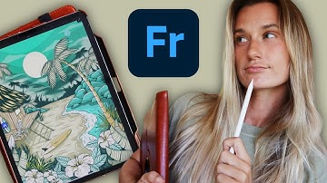 Why I Only Use Adobe Fresco (As A Full-Time Illustrator)