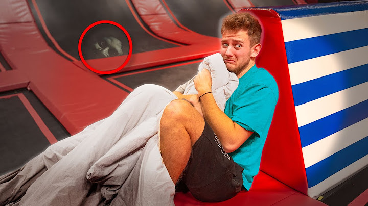 ALLEEN OVERNACHTEN IN TRAMPOLINE PARK **eng**