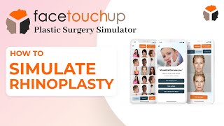 How to simulate Rhinoplasty using FaceTouchUp - Plastic Surgery Simulator screenshot 3