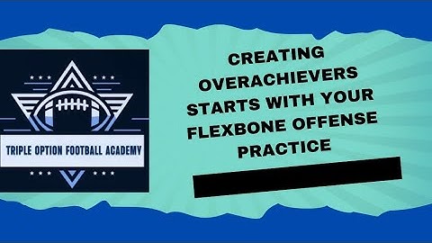 Creating Overachievers Starts with Your Flexbone Practice