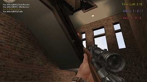 MOHAA Bot Deathmatch Medal of Honor Allied Assault