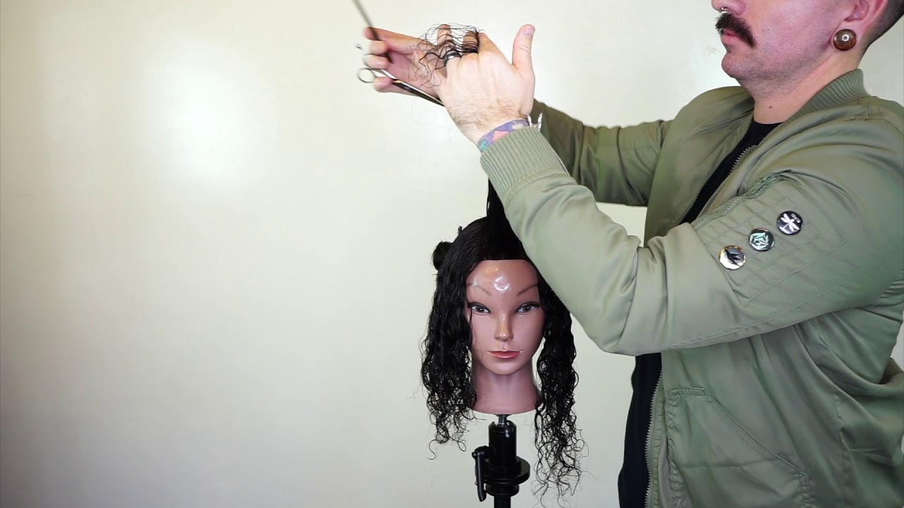 2019 February Curly Haircut Convex Vs Concave Youtube
