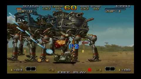 Metal Slug 6 japan Version all Battles Game Play On PC #PCSX2