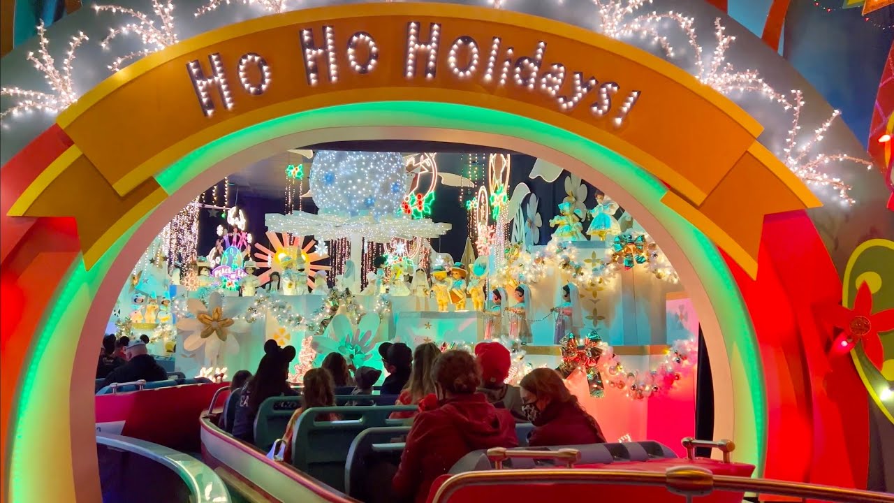 “it’s a small world” Holiday Breakdown (stuck and music turns off) Jan. 2022