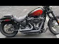 Vance & Hines Short Shots Exhaust On 2021 Harley-Davidson Street Bob 114