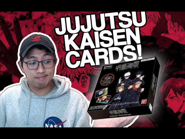 Jujutsu Kaisen Metal Card Collection Unboxing from BANDAI! 