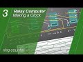 Relay Computer Clock - Ep3 - Ring Counter