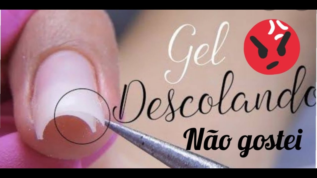 Como Tirar Unhas de Gel em Casa! - YouTube