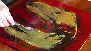 THE ART OF MONOTYPE BY MARIELLE LEVEQUE, PERIGORD, FRANCE