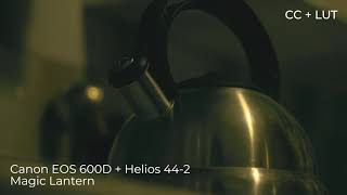 CANON 600D + Helios 44-2  - Video Test on Magic Lantern