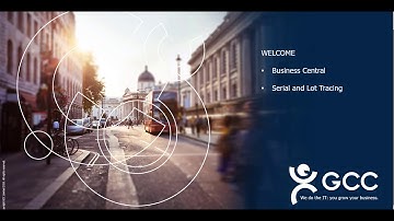 Business Central - Serial and Lot Tracing