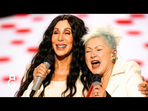Girls Just Want To HaveFUN! Cher and Cyndi singing together at Farewell Tour concert (Aug. 31, 2025)