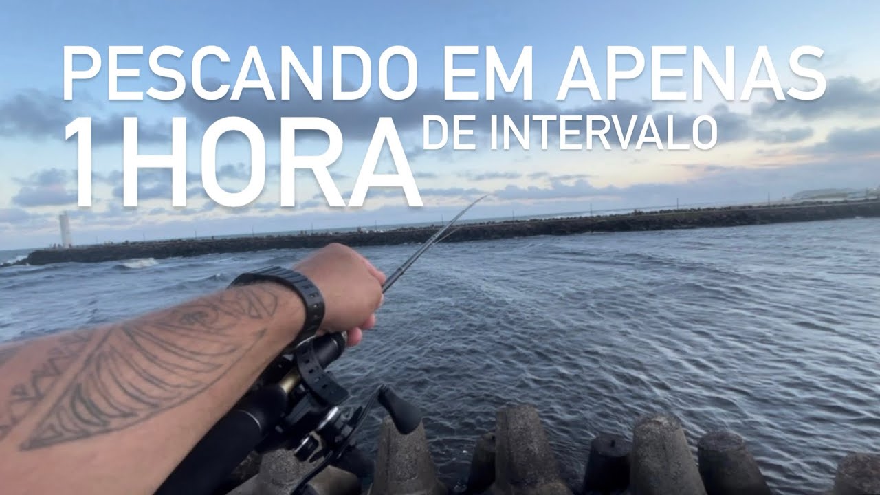 Aonde devo pescar ROBALO no meu intervalo de 1HORA? Ensinando a pescar nos pontos certos! 