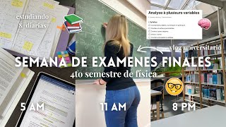 Despertándome a las 5 AM durante 1 Semana para Estudiar en Semana de Exámenes finales