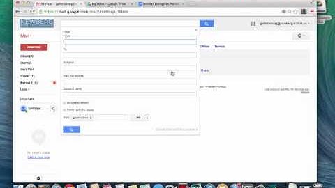 Gmail filter tutorial video
