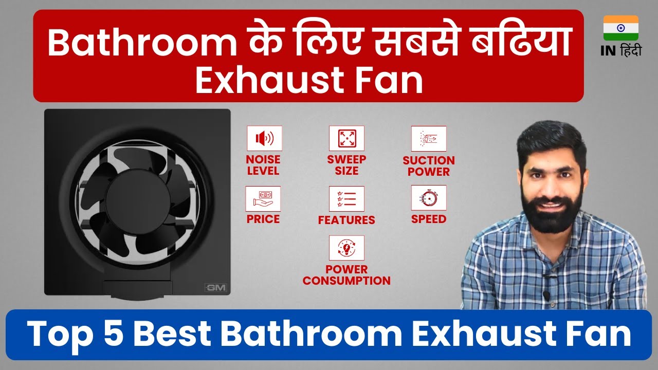 Bathroom Exhaust Fan India