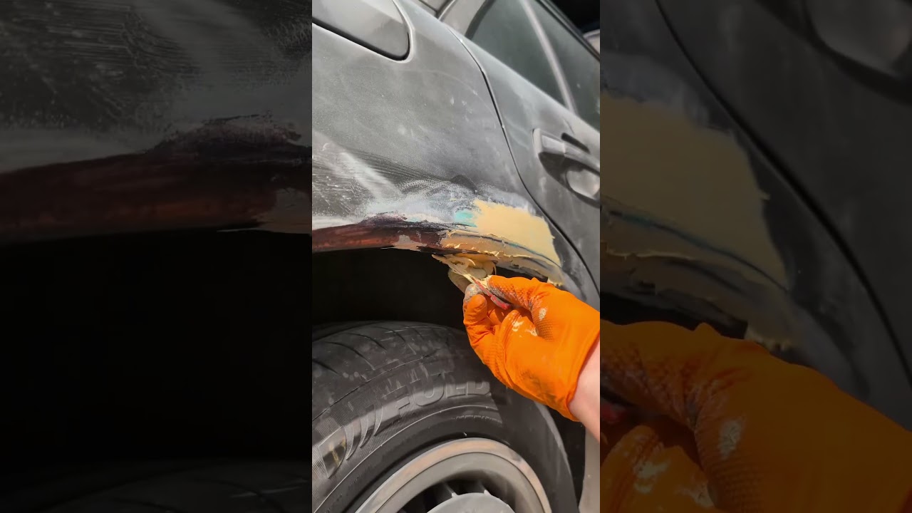 Restoring grandpas old Mercedes #mechanic #repair #mercedes #classiccar #bodywork #restoration #diy