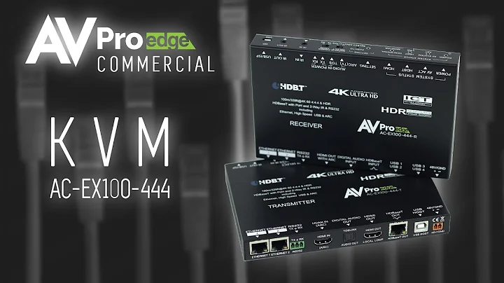 KVM (Keyboard Video Mouse) Extension with AVPro Edge
