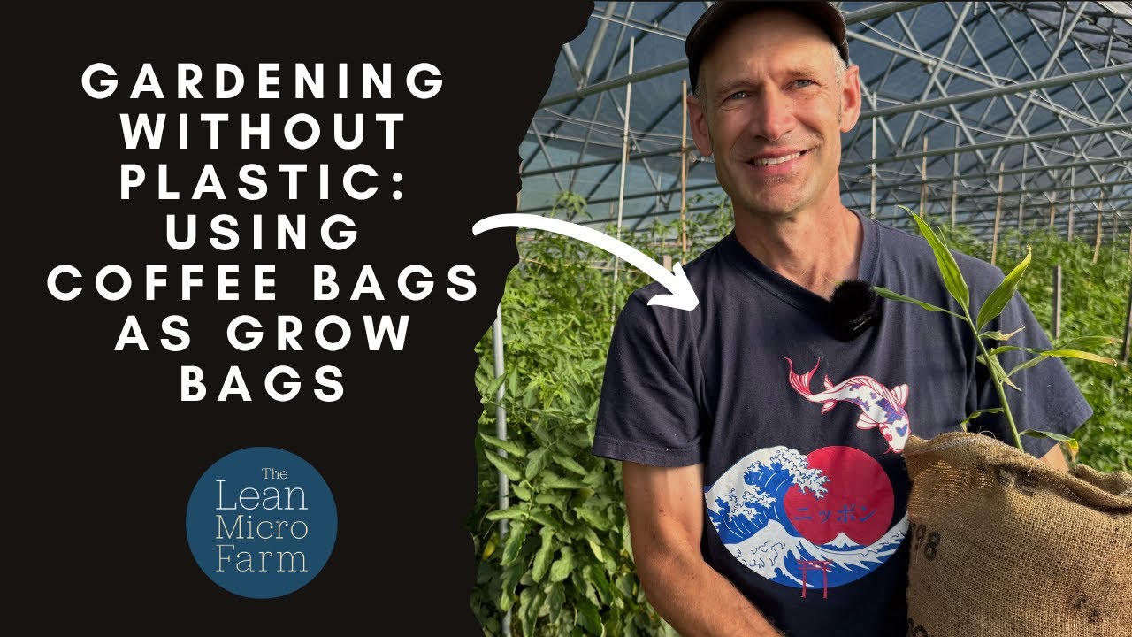 Using Coffee Bags as Grow Bags