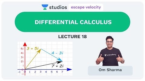 L18: Differential Calculus (Domain & Range - 1) | Maths for IIT-JEE | Om Sharma