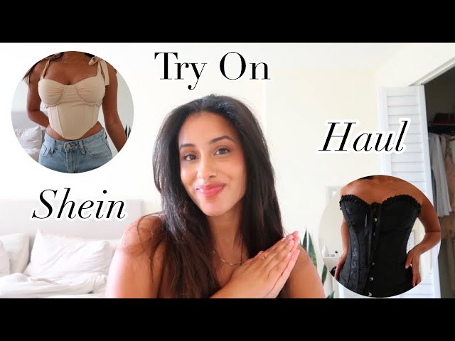 Shein Try-on Haul 2022, Corsets, Parthea