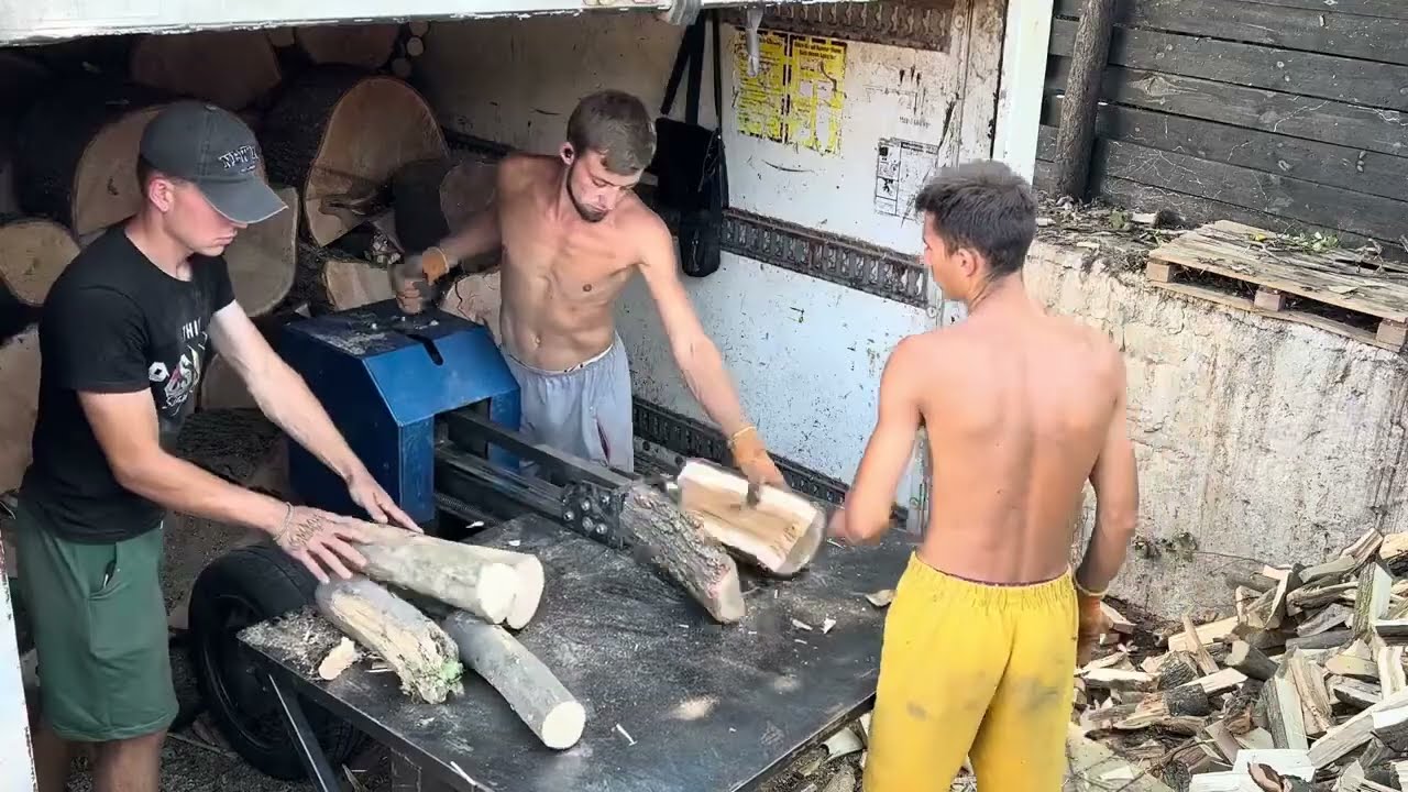 Quiet Power: Watching Firewood Made Efficiently