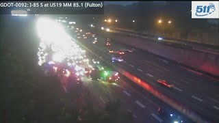 I-85 traffic Atlanta live camera | All lanes closed