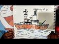 Millatry ship #drawing #drawingforkids