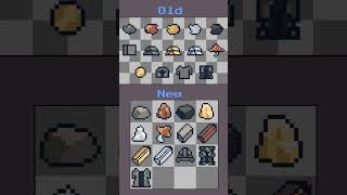 Redid the resources icons for my game! #pixelart #gamedev #indiedev