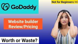 GoDaddy Website builder. Pricing and Review of GoDaddy Website. How to create website #GoDaddy
