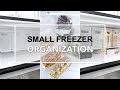 SMALL FREEZER ORGANIZATION: tips and tricks to clean, declutter and organize your small freezer