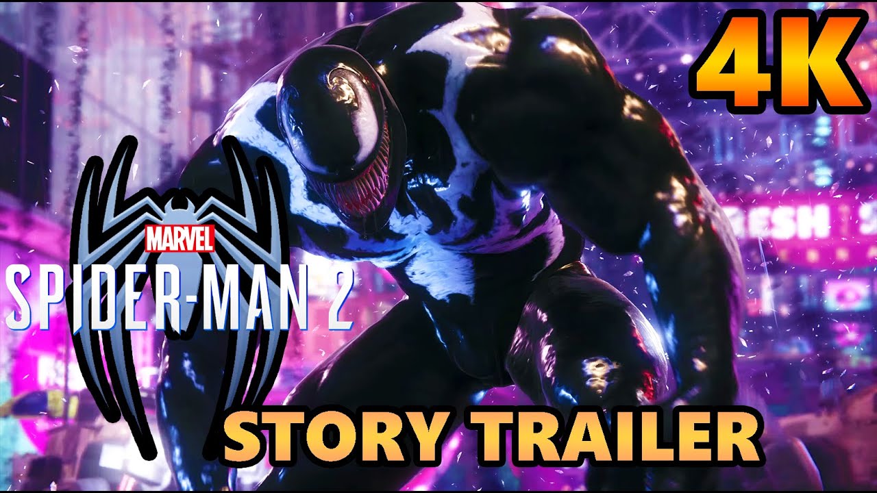 Insomniac's 'Spider-Man 2': Venom Creeps into the First Trailer Reveal  During Playstation Showcase