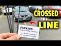 We confronted people who CAN'T PARK!!
