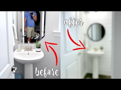 How To Shiplap A Half Bathroom?