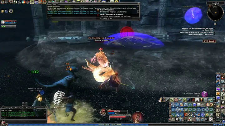 DDO Level Six Quests - The Curse and the Caprive Crustacean (The Isle of Dread)