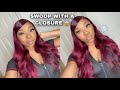 Sleek Side Swoop Using A 5x5 Closure!😱 | ft. Tinashe Hair