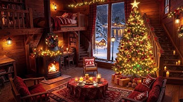 Instrumental Christmas Music 2026 for Relaxation 🎄🔥 Cozy Christmas Fireplace & Christmas Ambience